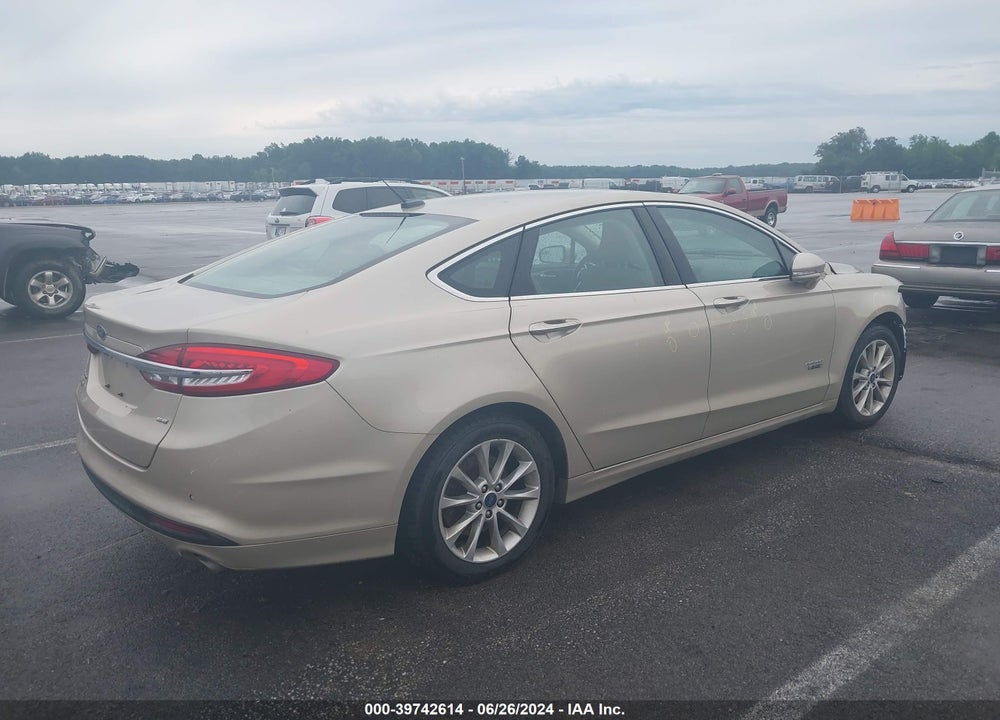 2017 FORD FUSION ENERGI SE LUXURY VIN: 3FA6P0PU5HR121994
