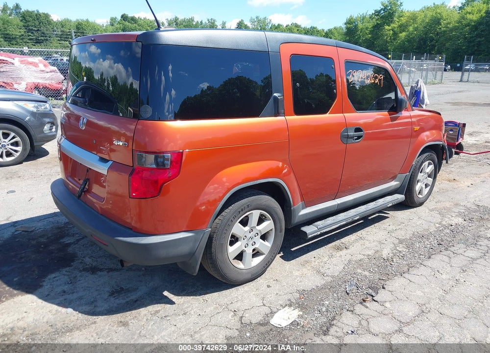 2011 HONDA ELEMENT EX VIN: 5J6YH2H72BL005852
