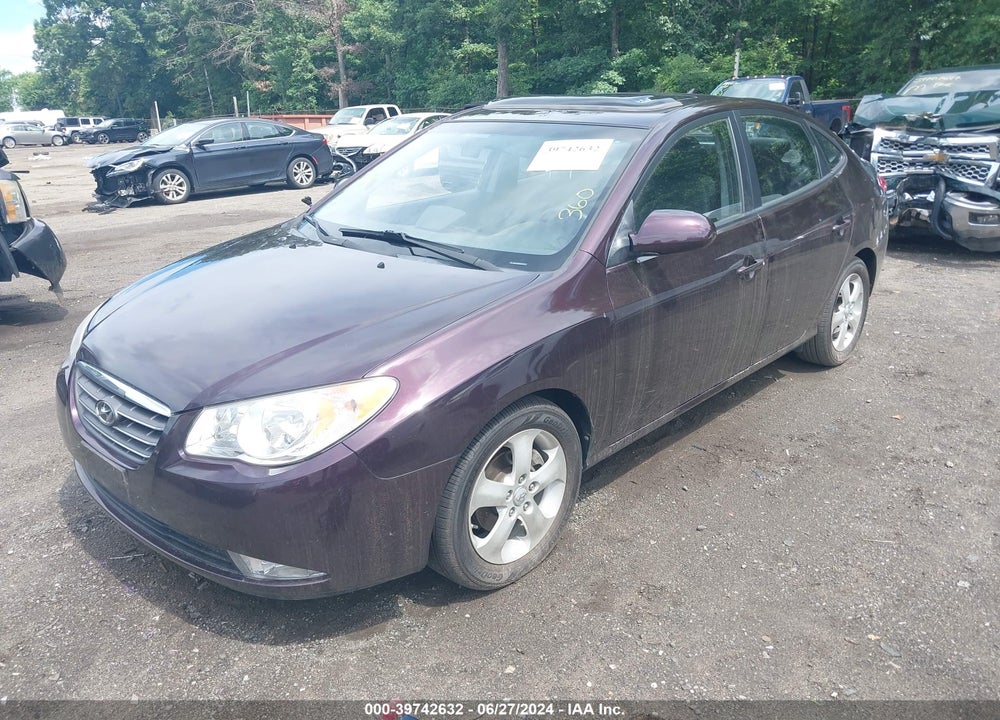 2009 HYUNDAI ELANTRA SE VIN: KMHDU46D69U656017