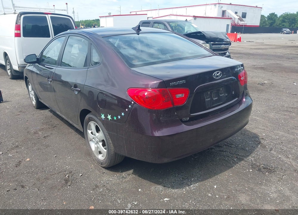 2009 HYUNDAI ELANTRA SE VIN: KMHDU46D69U656017