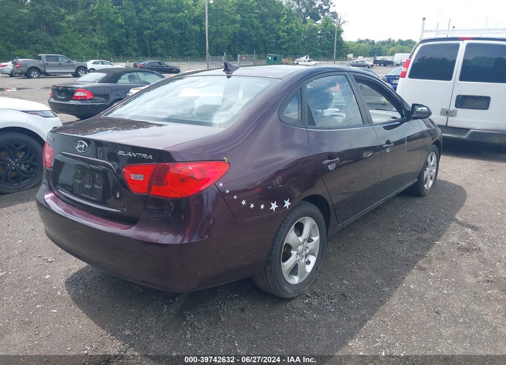 2009 HYUNDAI ELANTRA SE VIN: KMHDU46D69U656017