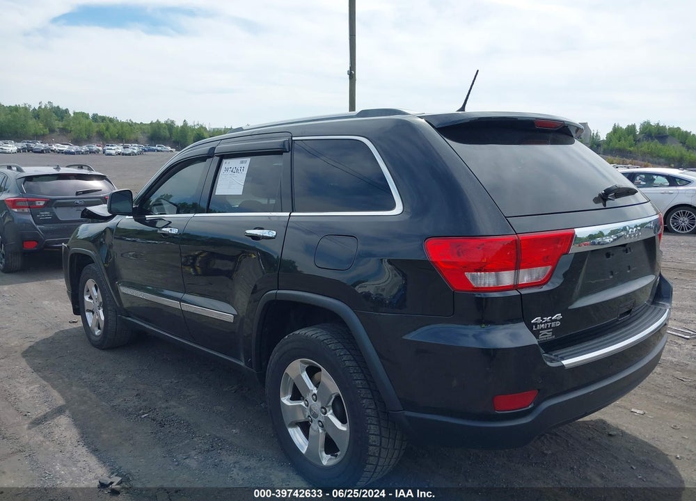 2012 JEEP GRAND CHEROKEE LIMITED VIN: 1C4RJFBG1CC332033