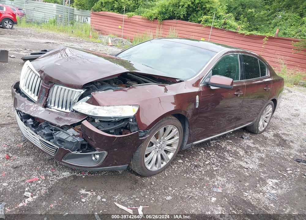 2010 LINCOLN MKS ECOBOOST VIN: 1LNHL9FT7AG606013
