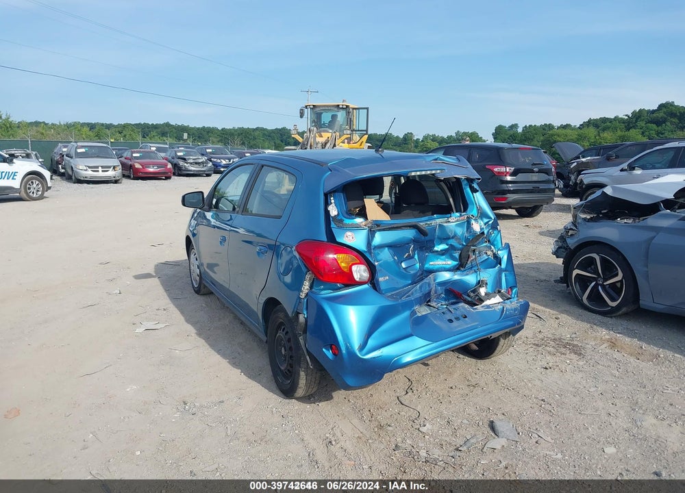 2015 MITSUBISHI MIRAGE DE VIN: ML32A3HJ7FH053649