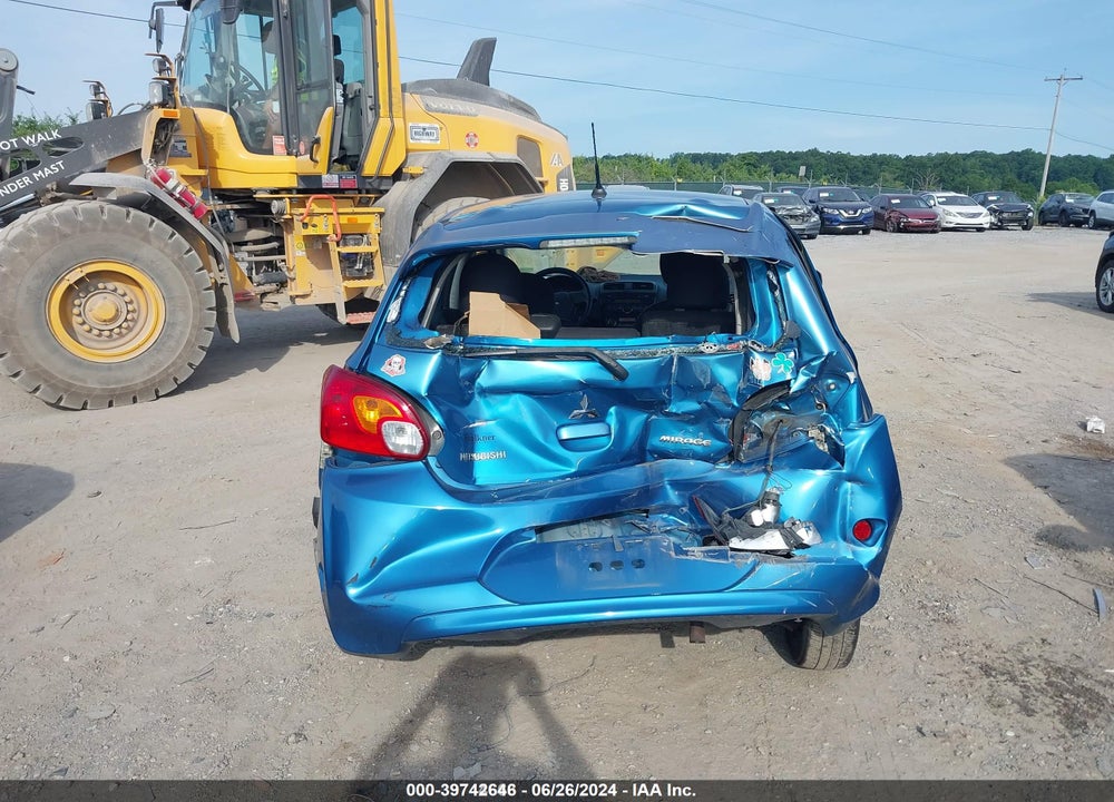2015 MITSUBISHI MIRAGE DE VIN: ML32A3HJ7FH053649