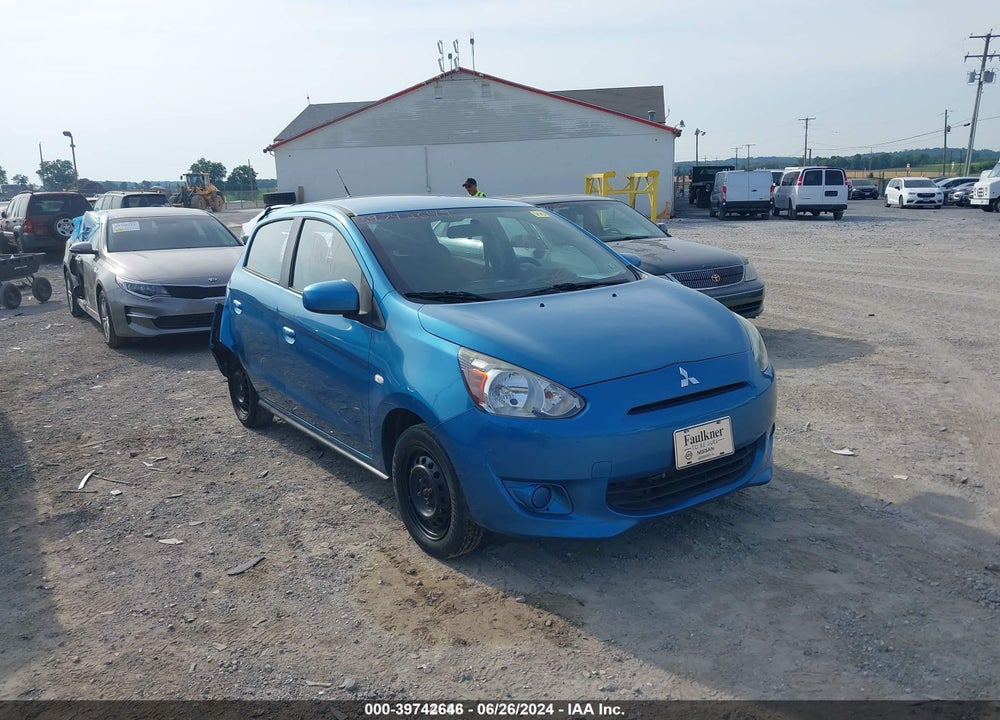 2015 MITSUBISHI MIRAGE DE VIN: ML32A3HJ7FH053649