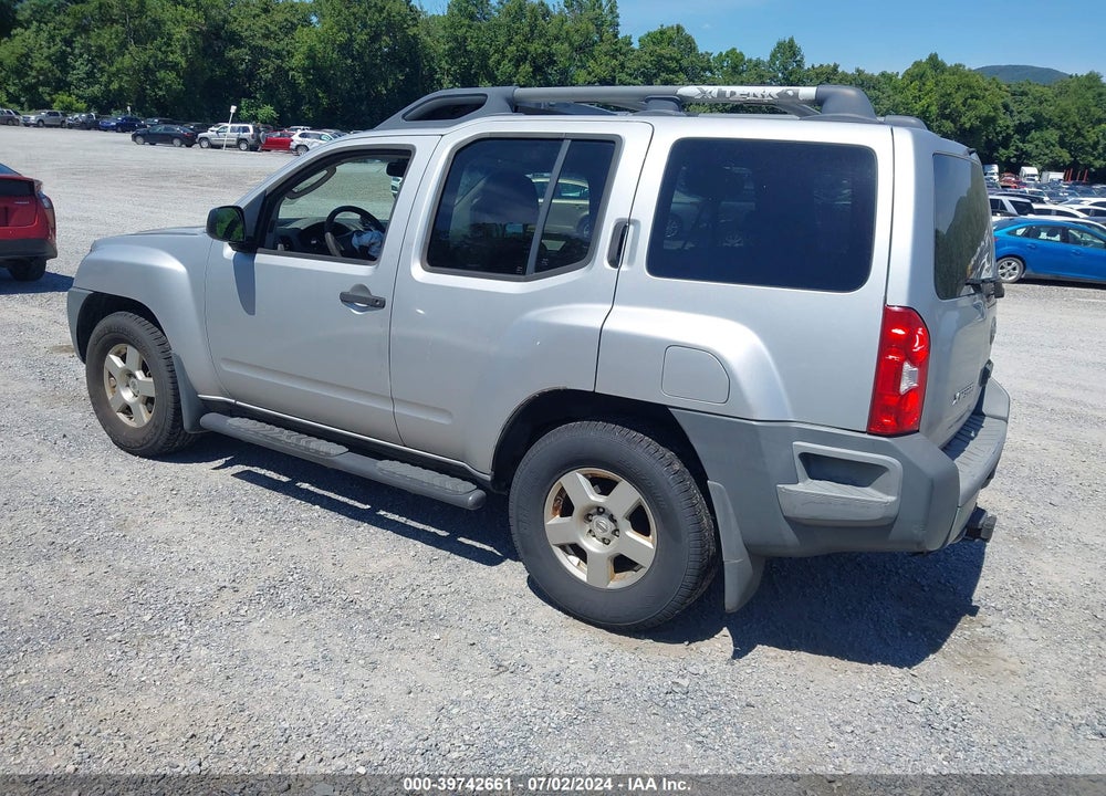 2008 NISSAN XTERRA S VIN: 5N1AN08UX8C501433