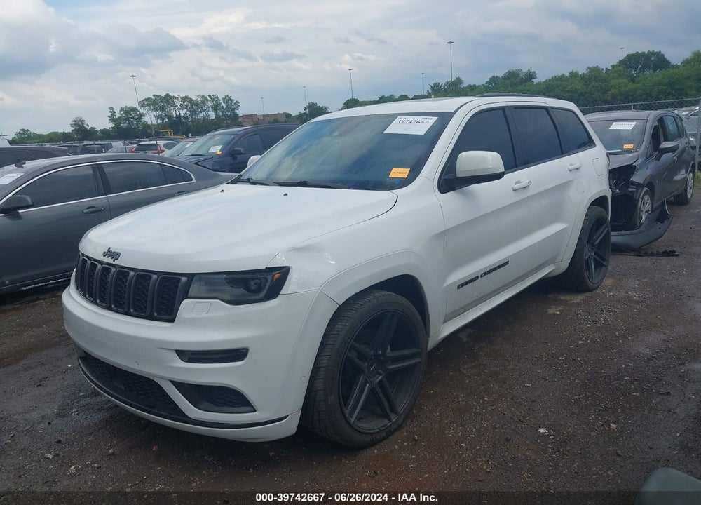 2018 JEEP GRAND CHEROKEE HIGH ALTITUDE 4X4 VIN: 1C4RJFCT9JC345041
