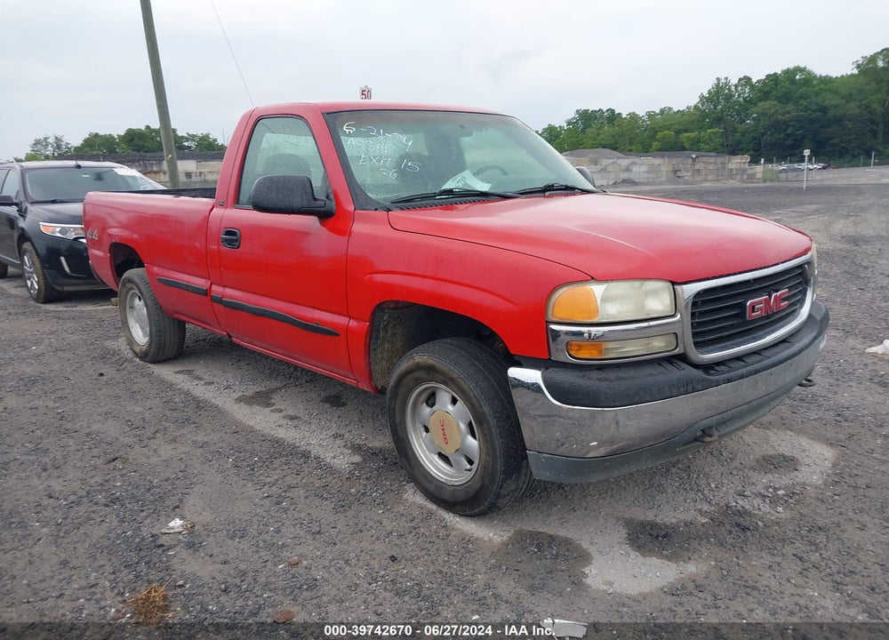 1999 GMC SIERRA 1500 SL VIN: 1GTEK14T4XE508656