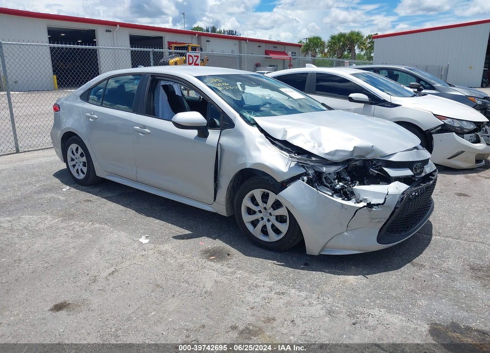 2022 TOYOTA COROLLA LE VIN: 5YFEPMAE6NP389906