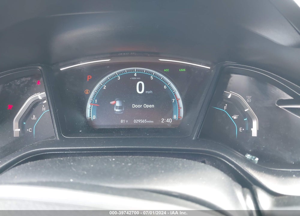 2021 HONDA CIVIC LX VIN: 2HGFC2F64MH520777