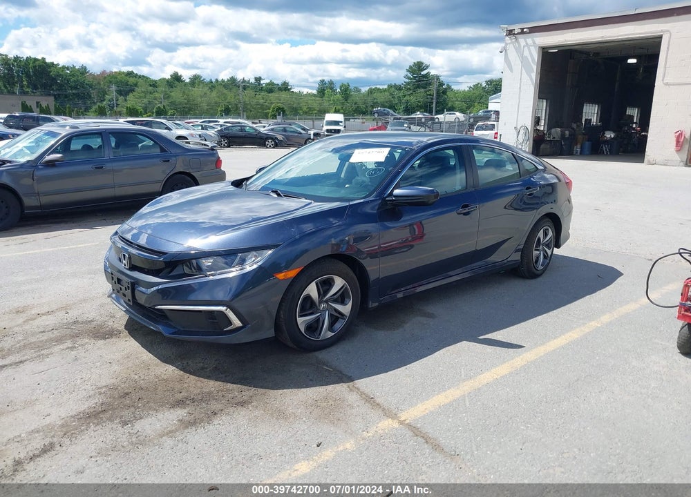 2021 HONDA CIVIC LX VIN: 2HGFC2F64MH520777
