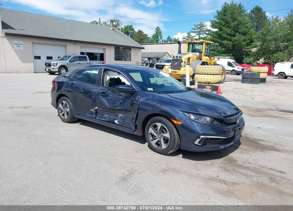 2021 HONDA CIVIC LX VIN: 2HGFC2F64MH520777