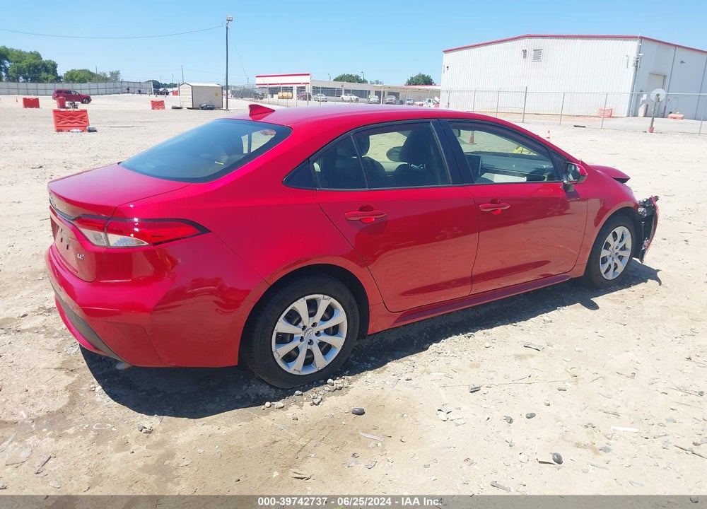 2021 TOYOTA COROLLA LE VIN: JTDEPMAE3MJ188208
