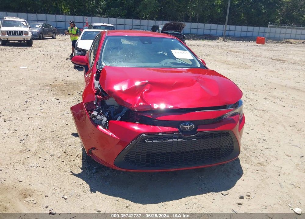 2021 TOYOTA COROLLA LE VIN: JTDEPMAE3MJ188208