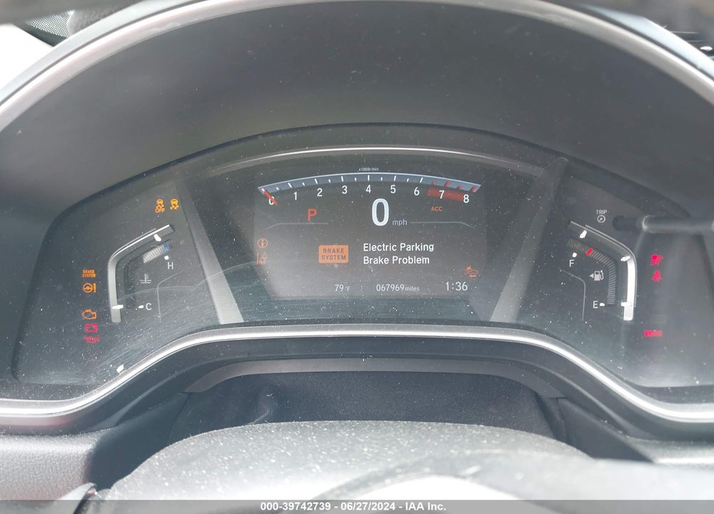 2019 HONDA CR-V EX-L VIN: 2HKRW2H85KH647074