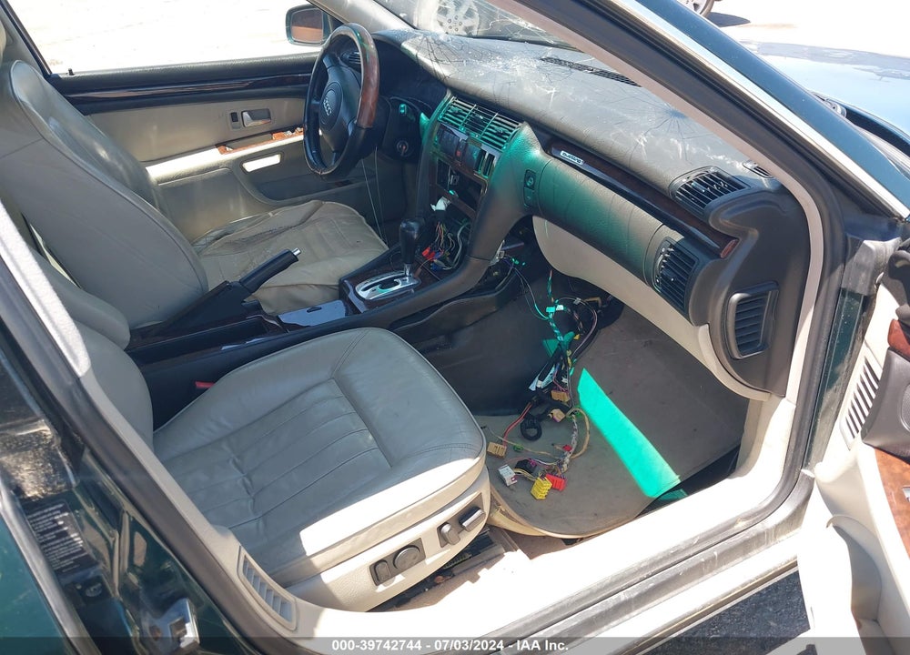 1999 AUDI A8 VIN: WAUBG34D3XN004038