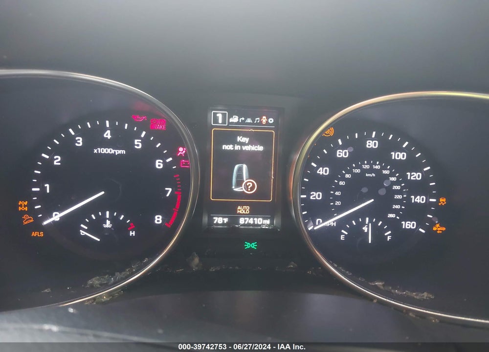 2017 HYUNDAI SANTA FE SPORT 2.0T ULTIMATE VIN: 5XYZWDLA4HG424739