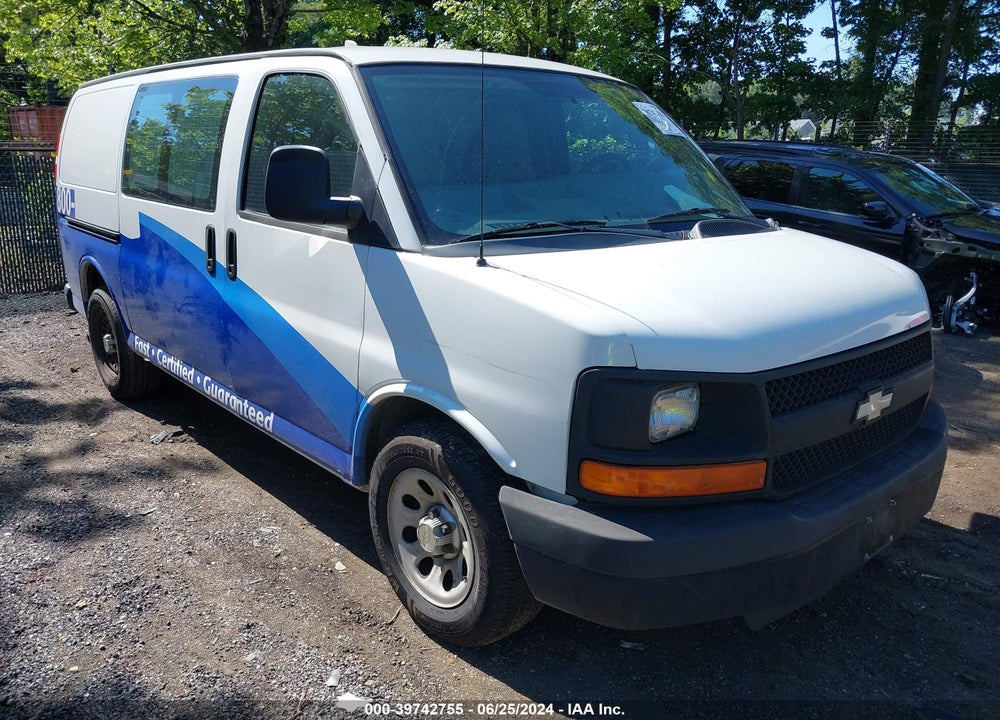 2012 CHEVROLET EXPRESS 1500 WORK VAN VIN: 1GCSGAFX6C1172336