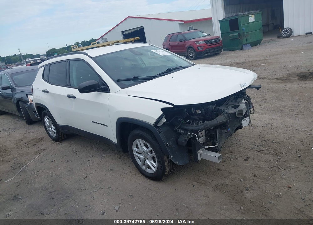 2018 JEEP COMPASS SPORT FWD VIN: 3C4NJCAB5JT495420