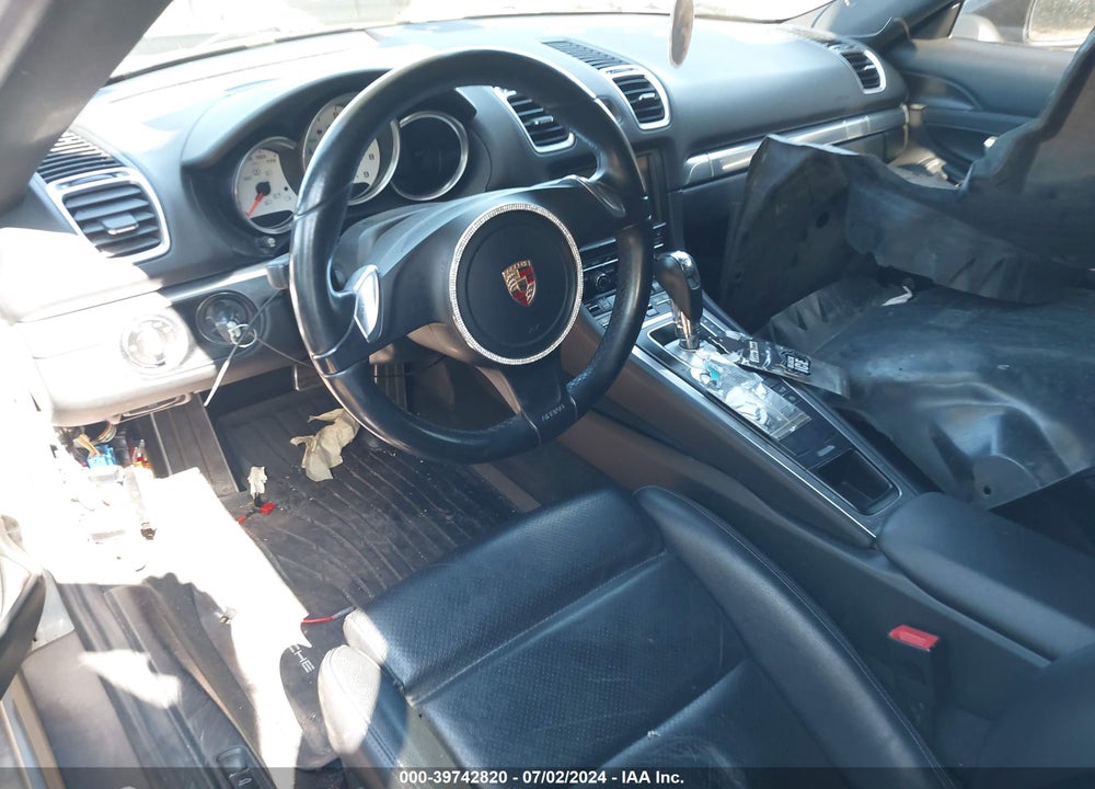 2015 PORSCHE CAYMAN VIN: WP0AA2A84FK160283