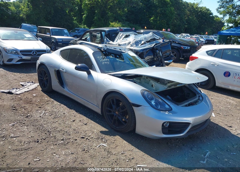 2015 PORSCHE CAYMAN VIN: WP0AA2A84FK160283