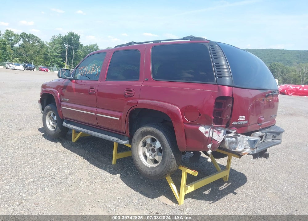 2002 CHEVROLET TAHOE LT VIN: 1GNEK13Z22J256368