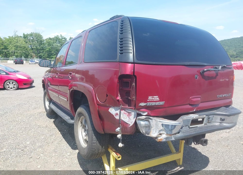 2002 CHEVROLET TAHOE LT VIN: 1GNEK13Z22J256368