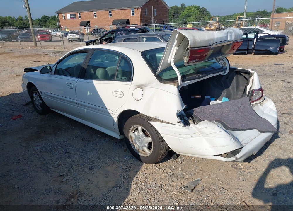2001 BUICK LESABRE CUSTOM VIN: 1G4HP54K914192595