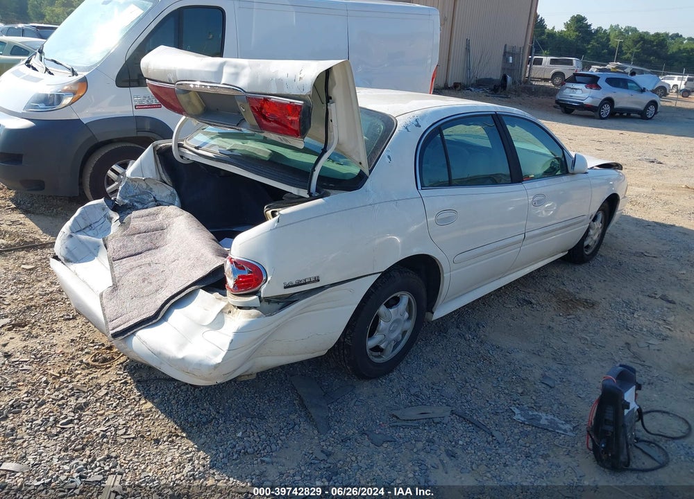 2001 BUICK LESABRE CUSTOM VIN: 1G4HP54K914192595
