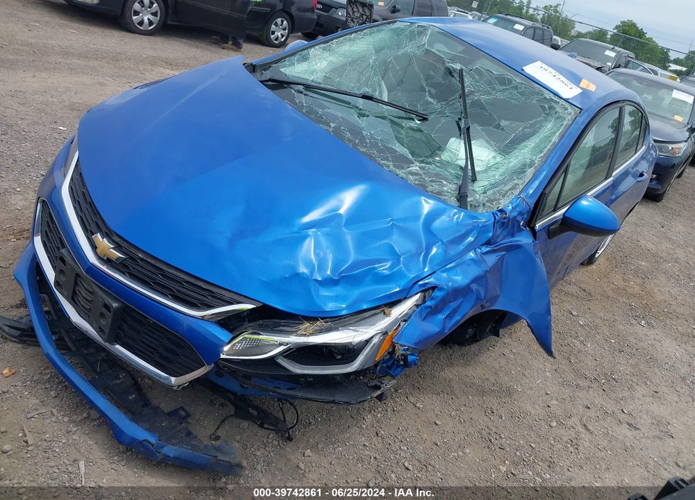 2016 CHEVROLET CRUZE LT AUTO VIN: 1G1BE5SM2G7243004
