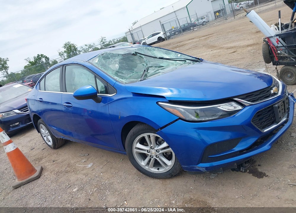 2016 CHEVROLET CRUZE LT AUTO VIN: 1G1BE5SM2G7243004