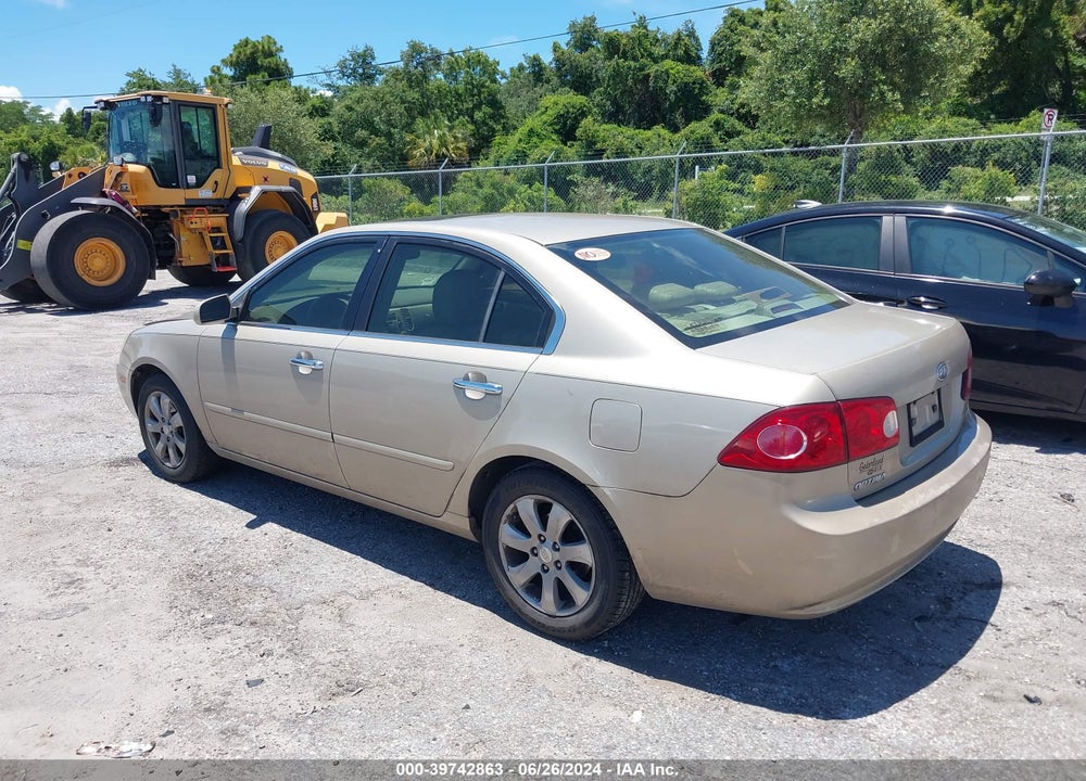 2006 KIA OPTIMA EX NEW/LX NEW VIN: KNAGE123965045721