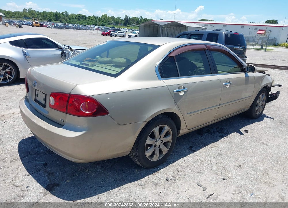 2006 KIA OPTIMA EX NEW/LX NEW VIN: KNAGE123965045721