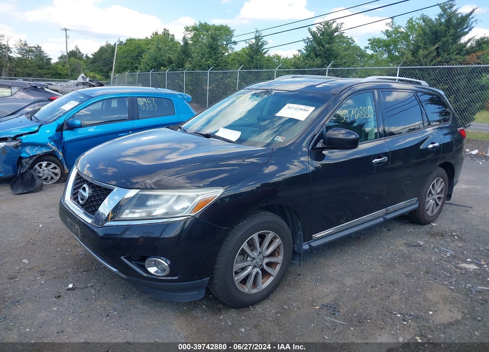 2015 NISSAN PATHFINDER SL VIN: 5N1AR2MM4FC659687