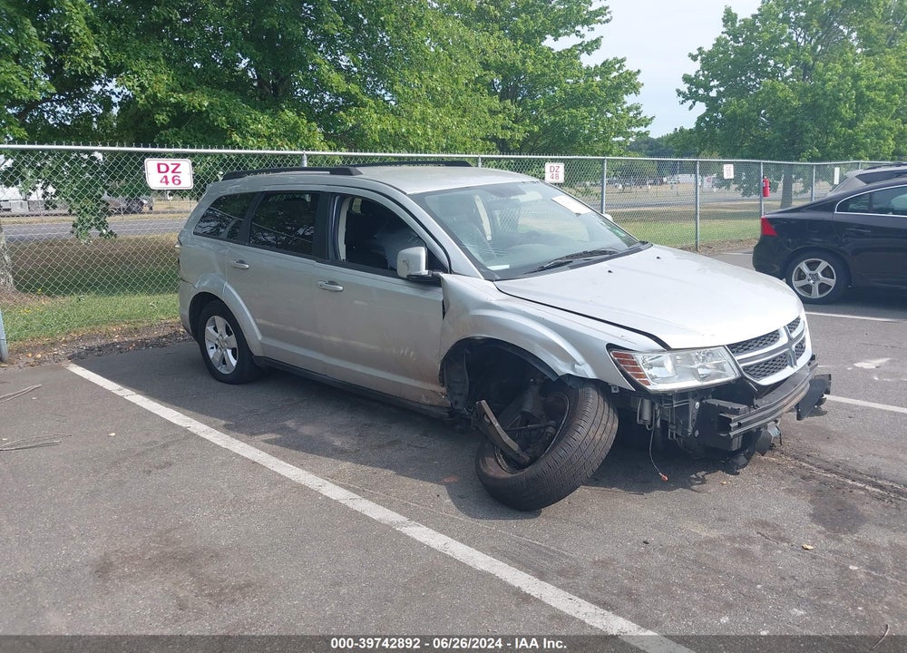 2012 DODGE JOURNEY SXT VIN: 3C4PDCBG8CT180902