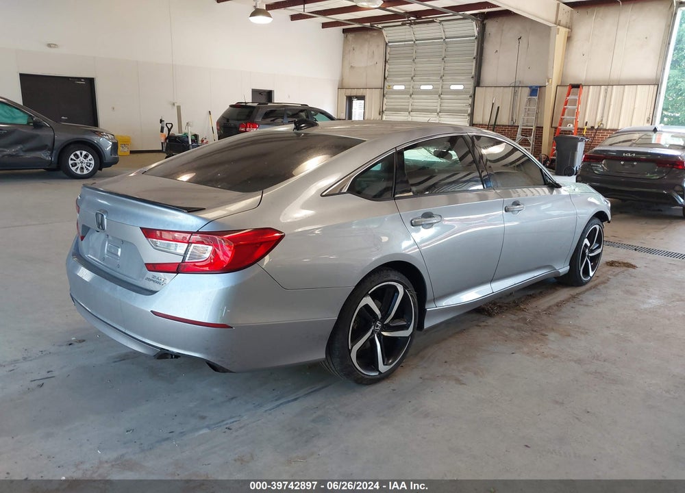 2021 HONDA ACCORD SPORT 2.0T VIN: 1HGCV2F3XMA026764