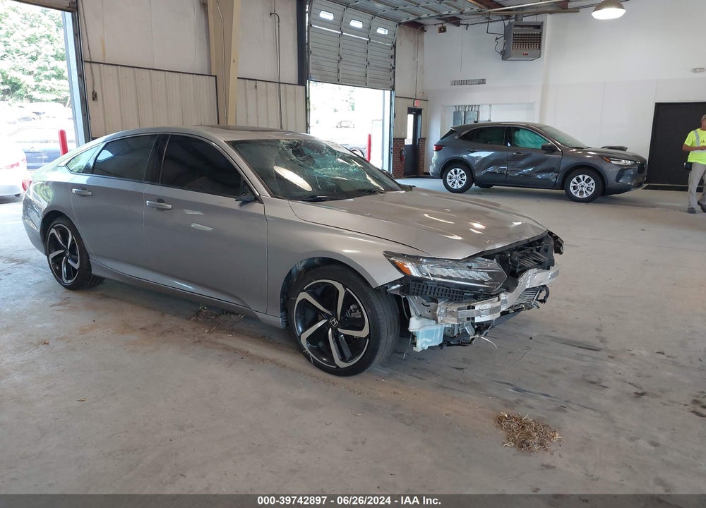 2021 HONDA ACCORD SPORT 2.0T VIN: 1HGCV2F3XMA026764