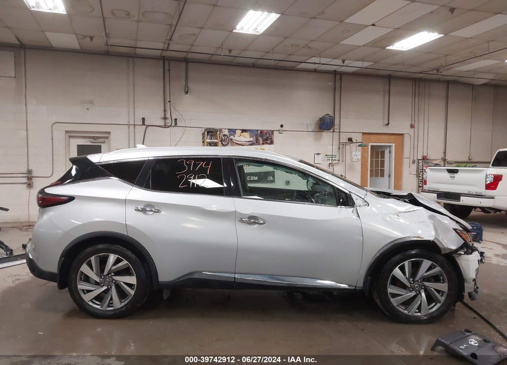 2019 NISSAN MURANO VIN: 5N1AZ2MS1KN114656