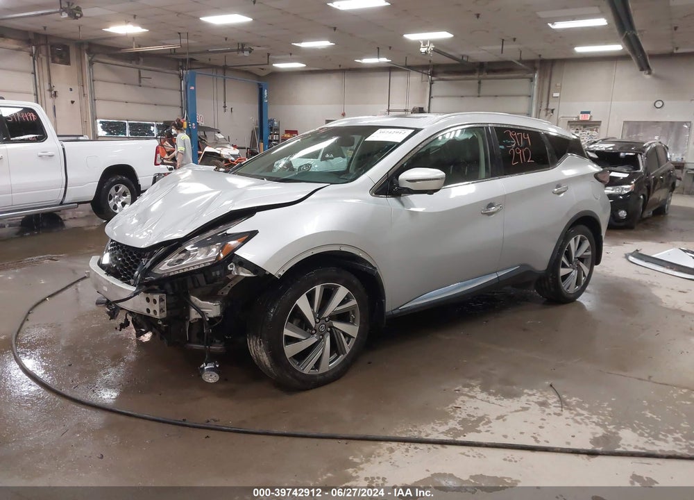 2019 NISSAN MURANO VIN: 5N1AZ2MS1KN114656