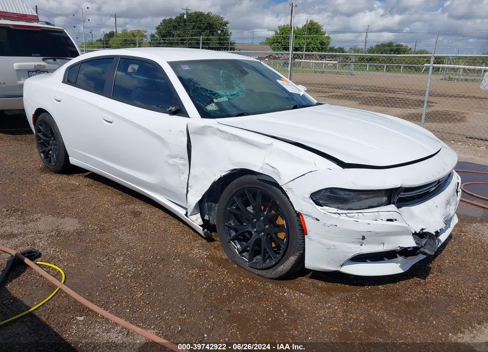 2015 DODGE CHARGER SE VIN: 2C3CDXBG5FH840322