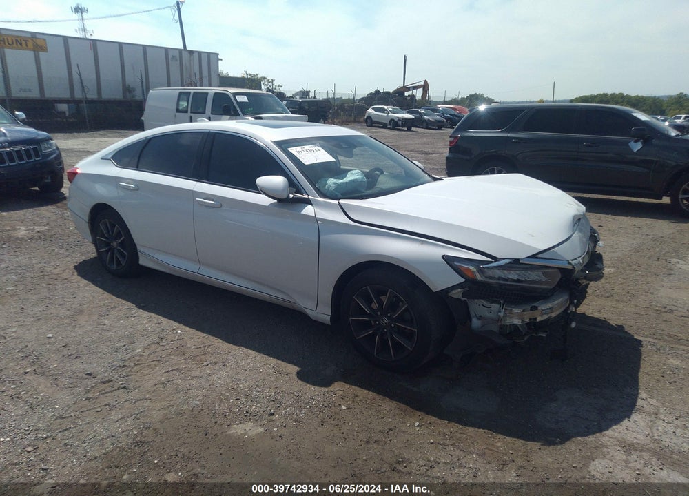 2021 HONDA ACCORD EX-L VIN: 1HGCV1F53MA012104