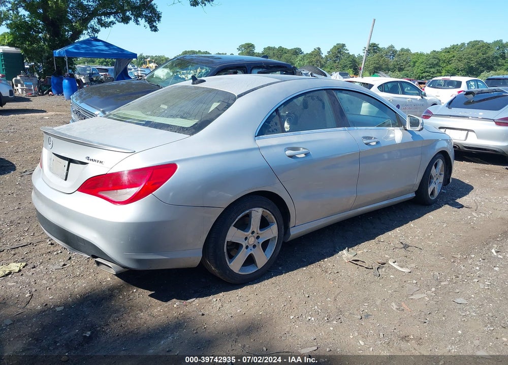 2015 MERCEDES-BENZ CLA 250 4MATIC VIN: WDDSJ4GB1FN203114