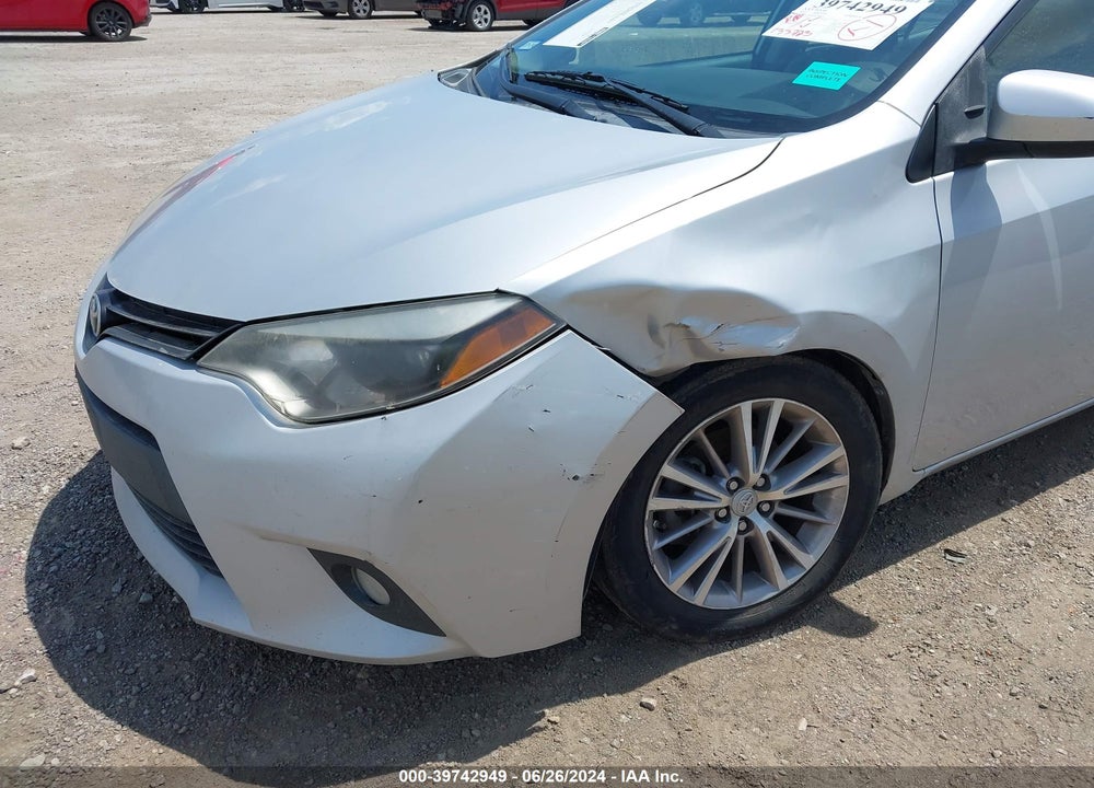 2014 TOYOTA COROLLA LE PLUS VIN: 2T1BURHE0EC099529