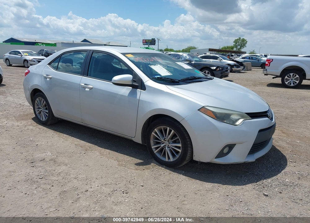 2014 TOYOTA COROLLA LE PLUS VIN: 2T1BURHE0EC099529