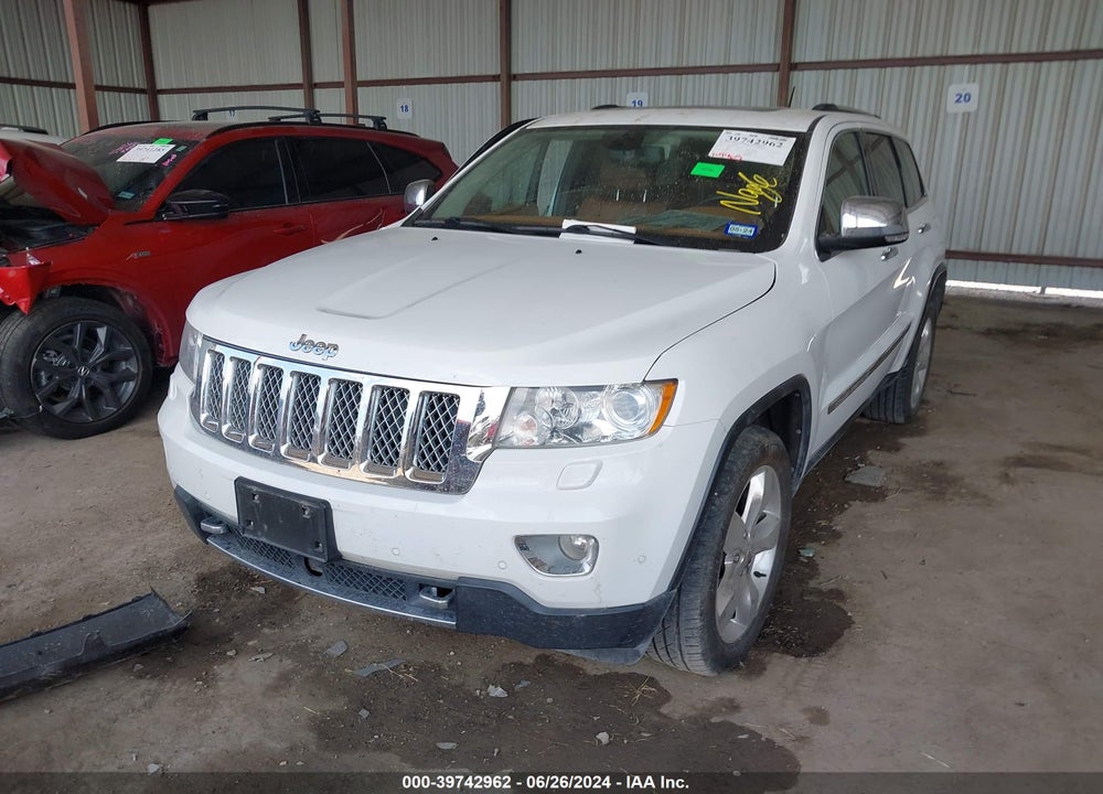 2013 CHEROKEE JEEP GRAND  OVERLAND SUMMIT VIN: 1C4RJECGXDC558341