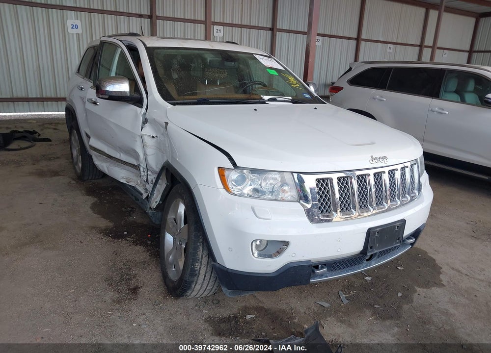 2013 CHEROKEE JEEP GRAND  OVERLAND SUMMIT VIN: 1C4RJECGXDC558341