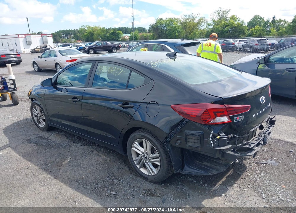2019 HYUNDAI ELANTRA SEL VIN: KMHD84LF7KU814252