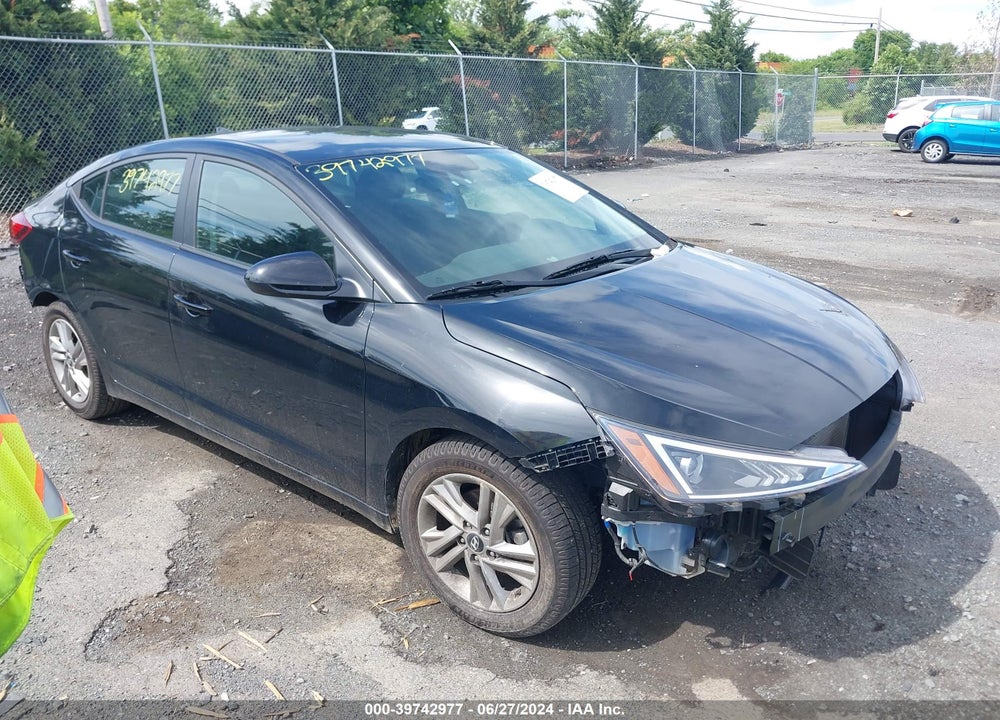 2019 HYUNDAI ELANTRA SEL VIN: KMHD84LF7KU814252