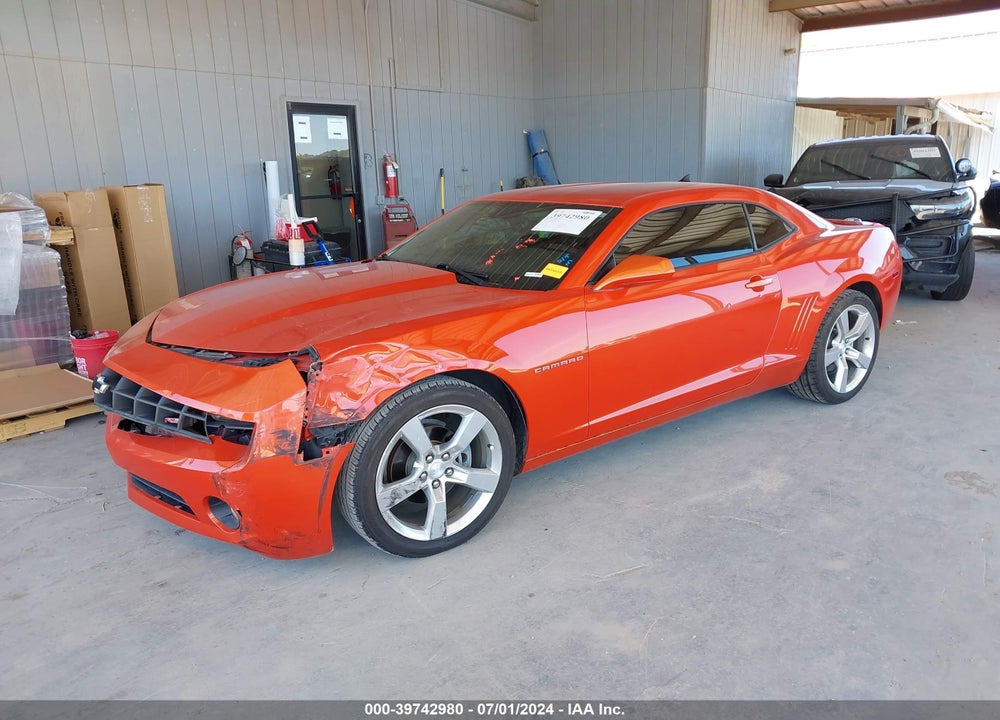 2010 CHEVROLET CAMARO 2LT VIN: 2G1FC1EV4A9202822